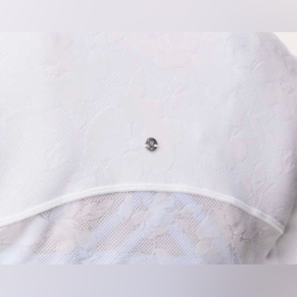 🍒LULULEMON LTD Edit DEFINE Jacket 12 VELVET FLOCKED White/Cream MESH ~ LUXTREME - Picture 11 of 11